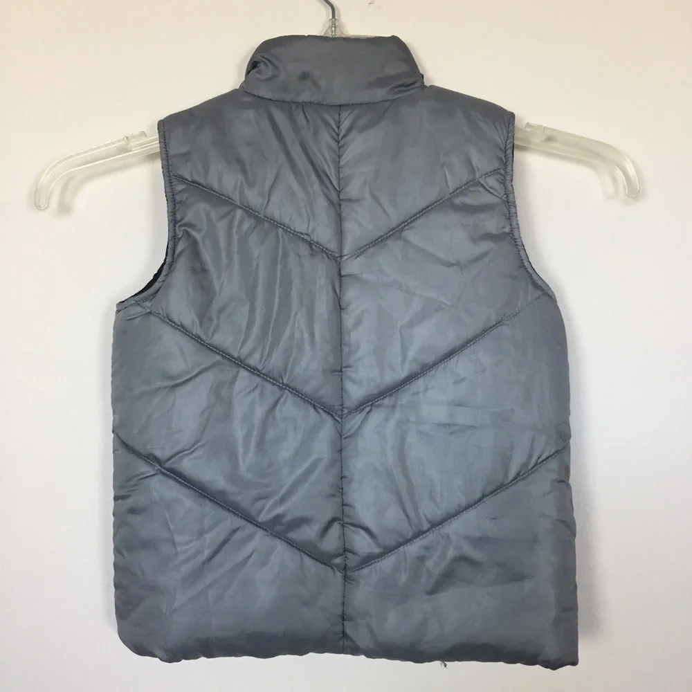 Calvin Klein Kids Puffer Jacket Toddler Gray 4T